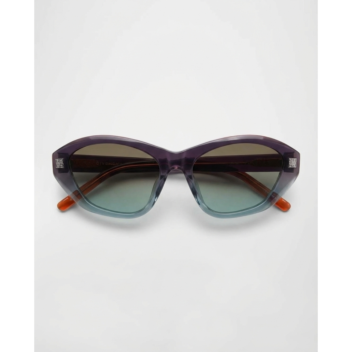 New Givenchy Women's Cat Eye Sunglasses In Dark Brownothergradient Brown